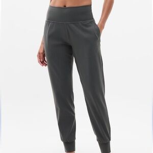 Athleta Salutation High Rise Shadow Gray Jogger